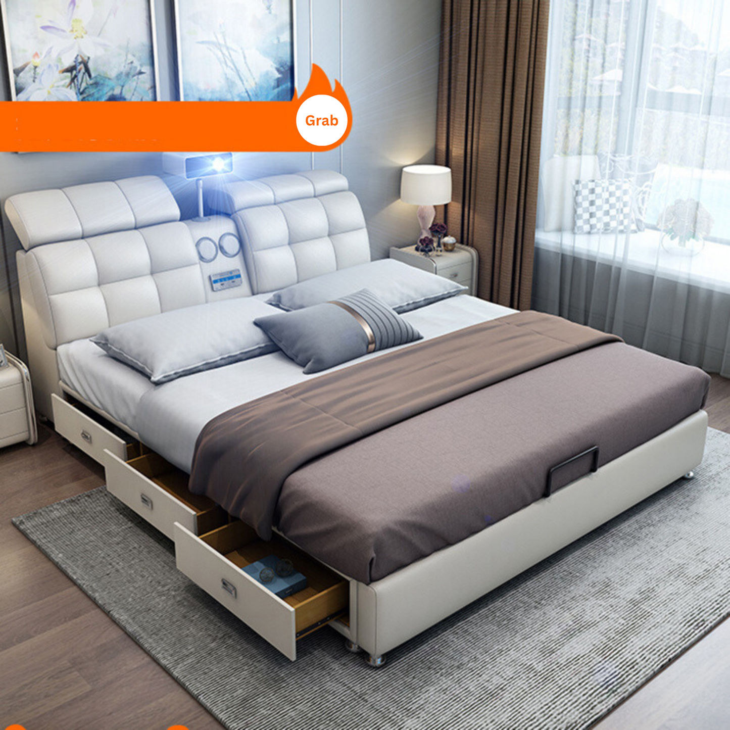 Multifunction Smart Bed-Moonsaire