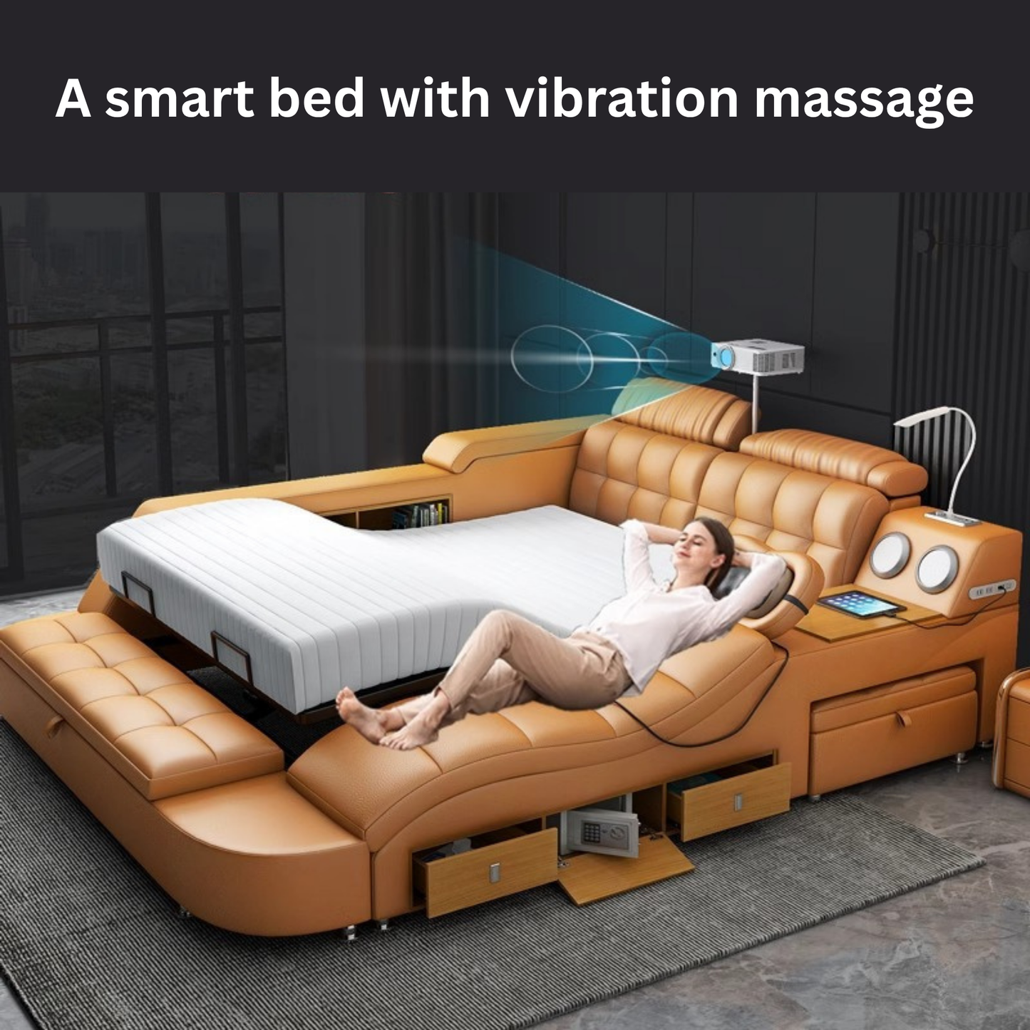 Smart Tech Bed-Moonsaire