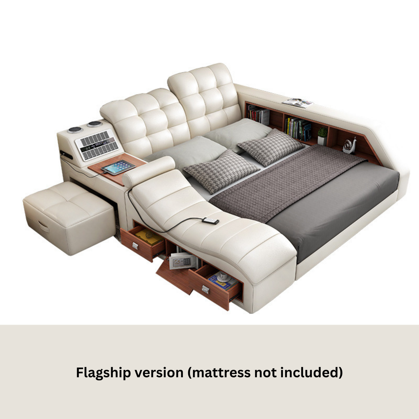 Multifunctional Smart Tech Bed Moonsaire