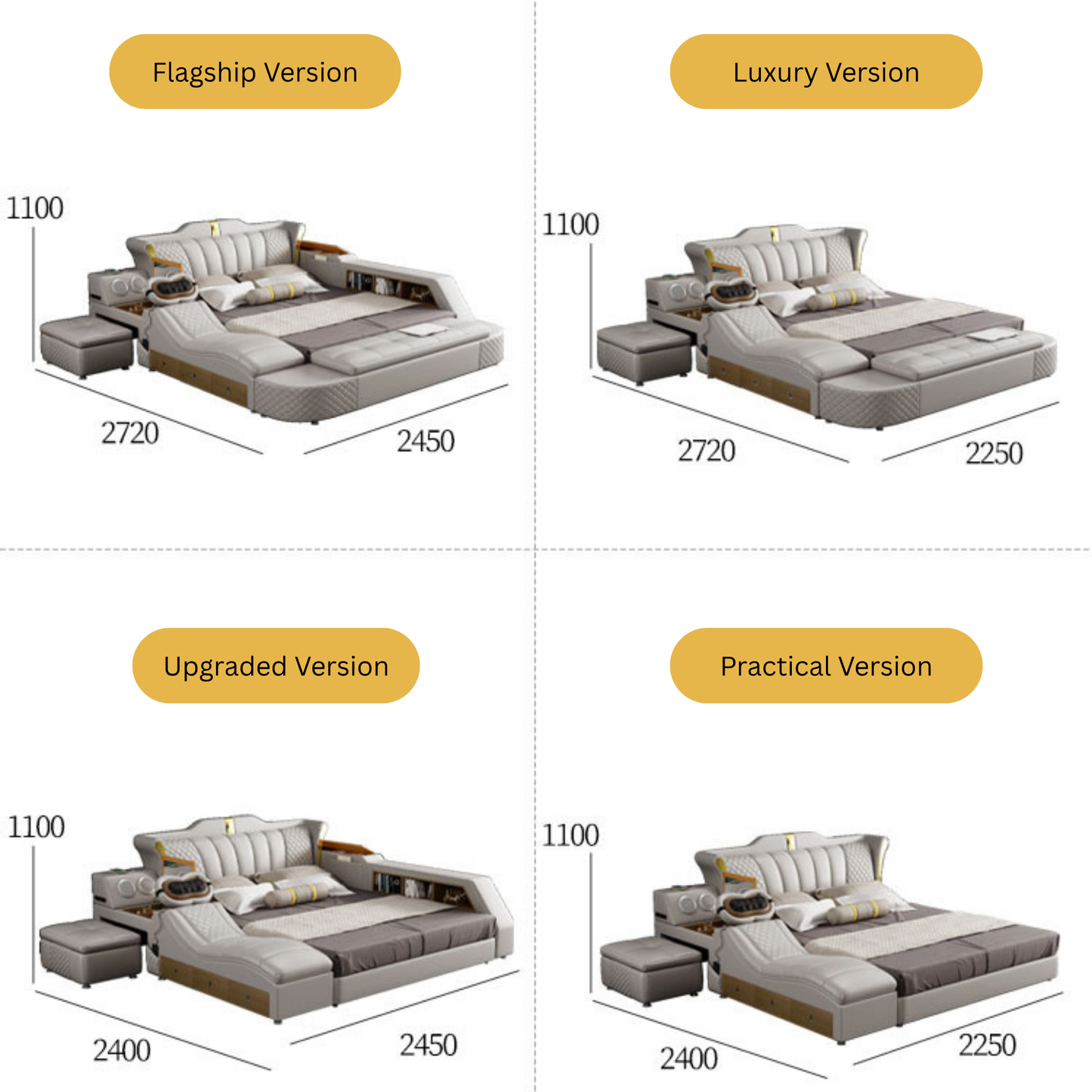 Electric Smart Bed-Moonsaire