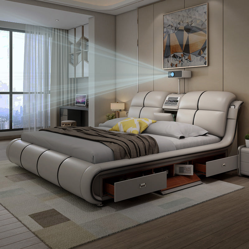 Modern Smart Tech Bed-Moonsaire