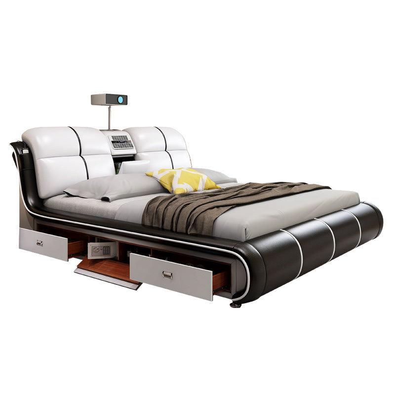 Modern Smart Tech Bed-Moonsaire