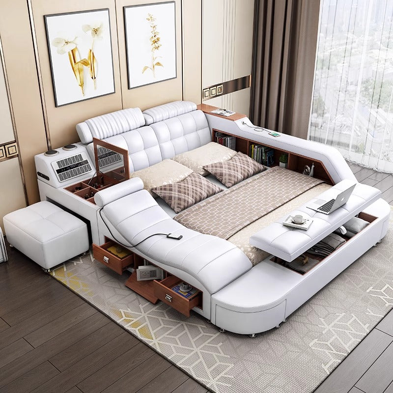 Twin Electric Adjustable Bed-Moonsaire