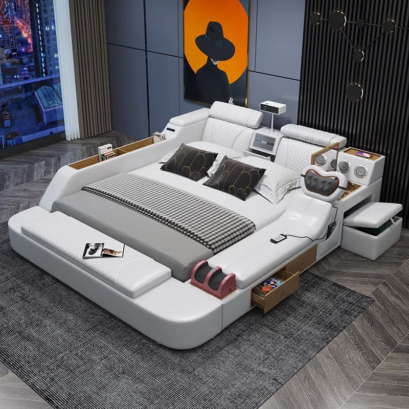 Luxury Future Multifunctional Smart Bed-Moonsaire