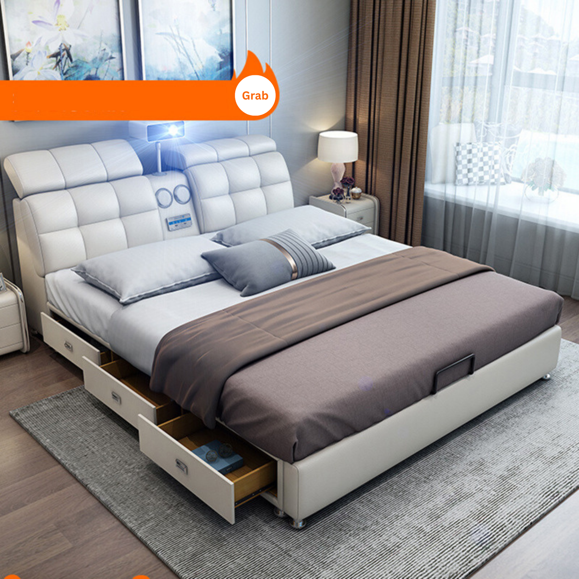 Multifunction Smart Bed-Moonsaire