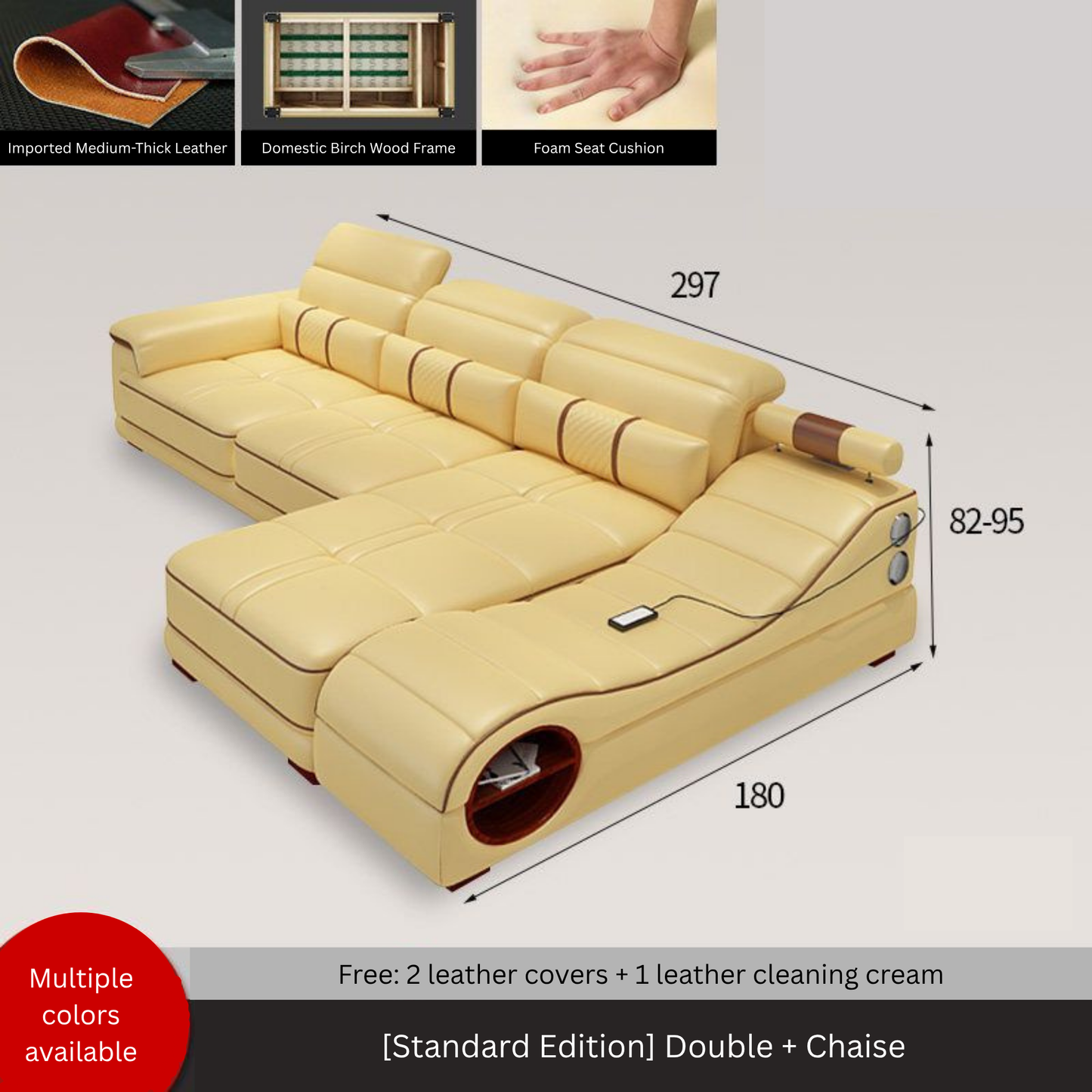 l Shaped 7 seater Corner sofa-
Moonsaire