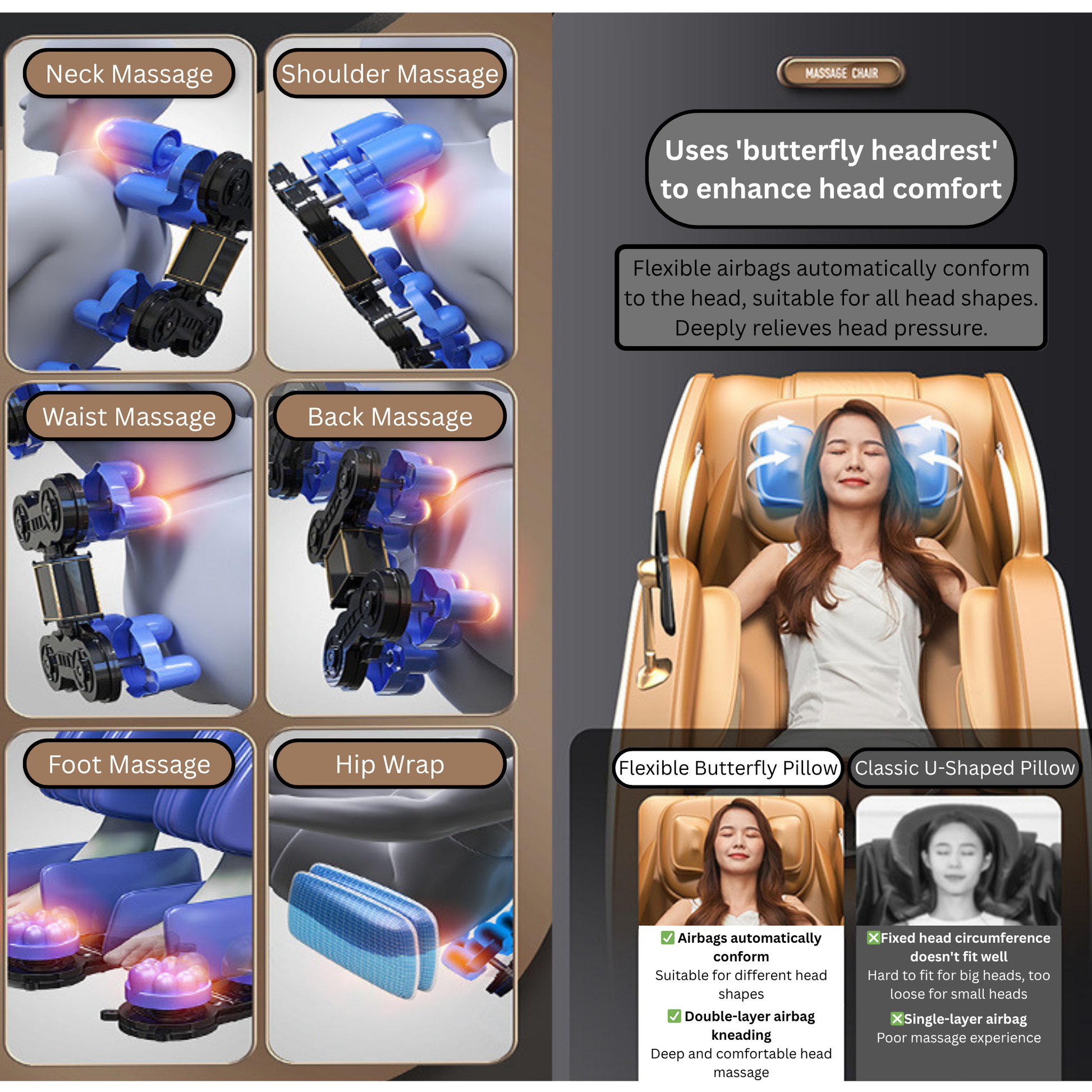 Full Body Massage Chair-Moonsaire