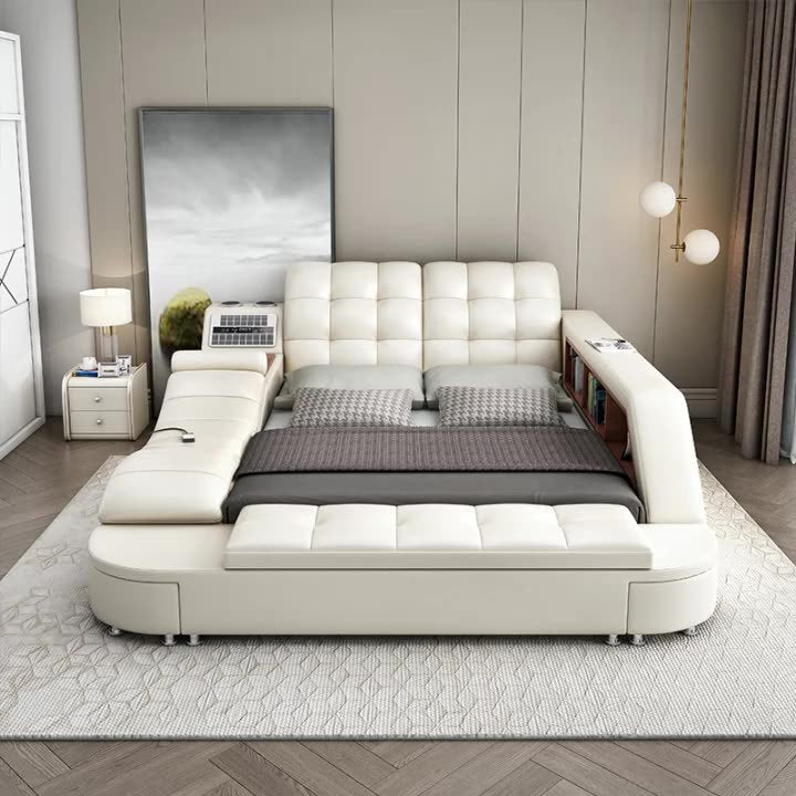Multifunctional Smart Tech Bed Moonsaire