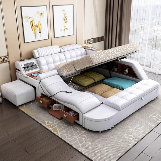 Twin Electric Adjustable Bed-Moonsaire 